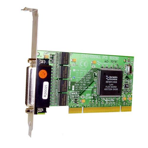 PCI interface card - UC-756 - Brainboxes - serial / RS-232 / industrial