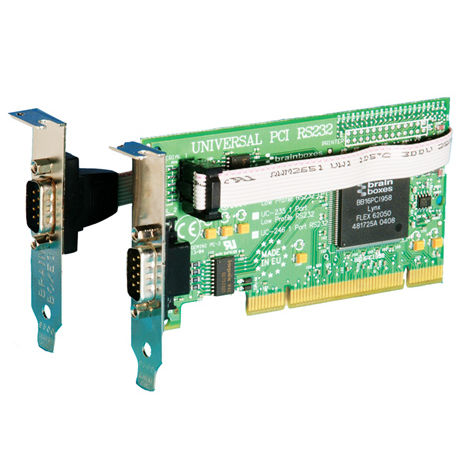 PCI interface card - UC-101 - Brainboxes - serial / RS-232 / industrial