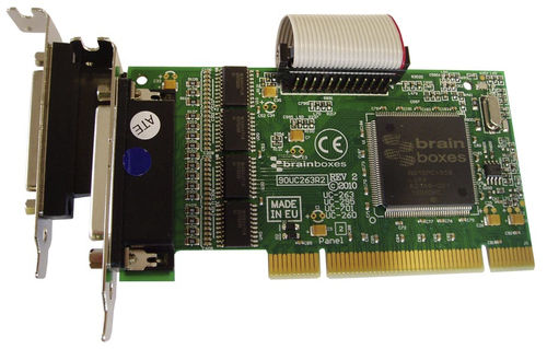 PCI interface card - UC-263 - Brainboxes - serial / RS-232 / industrial