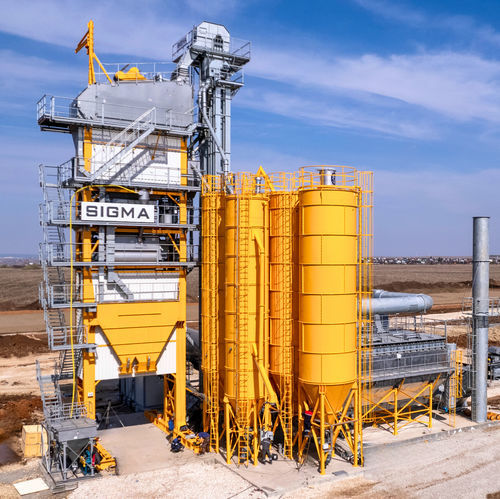 Stationary asphalt plant - PRIMA 320 - SIGMA ASPHALT TECHNOLOGY