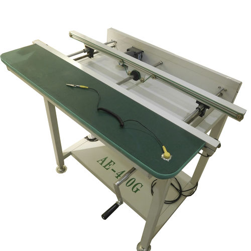 Belt conveyor - AE-400G - SMT MAX - work / inspection / for the food industry