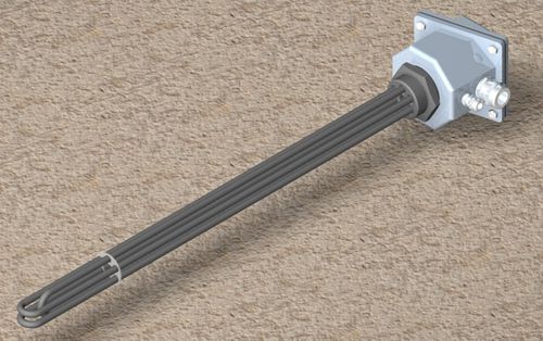 Tubular heating element - ELECTRICFOR , S.A. - armored