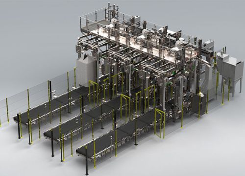 Automatic big-bag filling station - FORTIS HS - BL Mediterraneo S.r.l.