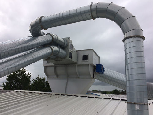 Rotary separator - Rotary Separator - Paramount Waste Extraction Limited - waste / self-cleaning