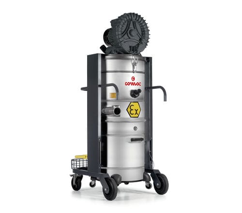 Industrial vacuum cleaner - CA Atex - Comac spa - hazardous dust / electric / stainless steel