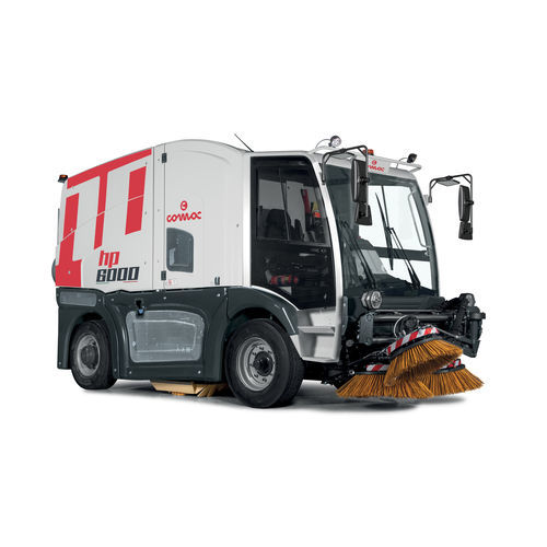 Ride-on mechanical sweeper - HP6000 - Comac spa - diesel / street / dust