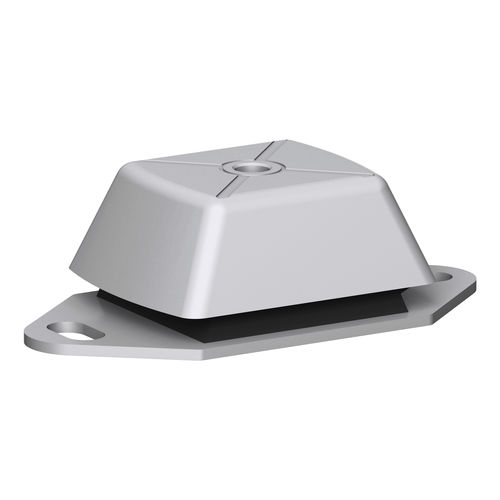 Square anti-vibration mount - VDM series - VULKAN Industry and Energy - rubber