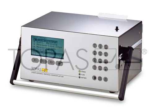 Airborne particle counter - 0.3 - 10 µm,  980 000 p/ft³ | LAP 340   - Topas GmbH