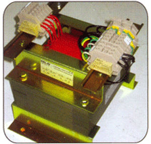 Electrical power supply transformer - EREMU - cast resin / single-phase / quick-connect
