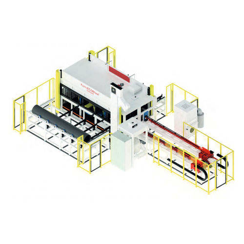 Automated sandblasting machine - PipeBlast - FerroECOBlast - injector / pressure