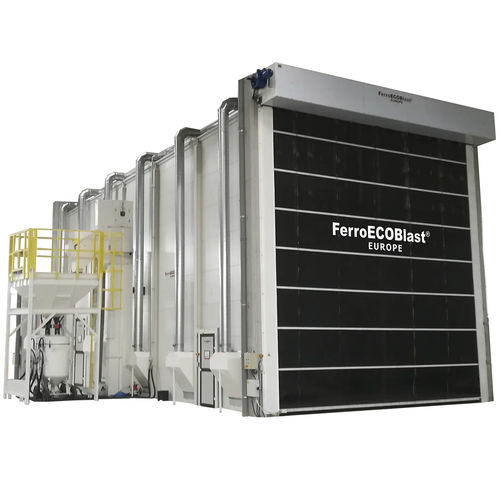 Pressure blast room - FerroECOBlast - manual / conveyor / stainless steel