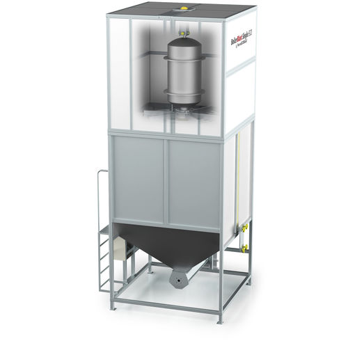 Automatic sandblasting machine - BoilerBlast Single ECO - FerroECOBlast - pressure