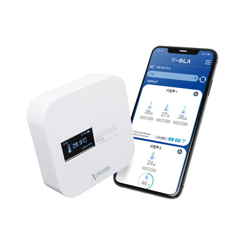 Temperature monitoring system - T10-N - Seungil Electronics - device / for server rooms / portable