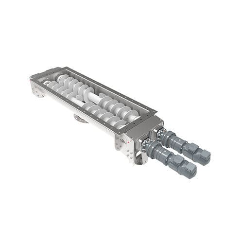 Steel screw for conveyor - SERIP FRANCE