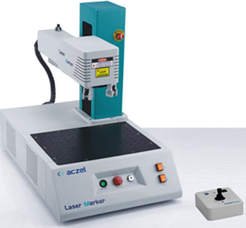 Fiber laser marking machine - CFM 10F,CFM 20F - Aczet Pvt Ltd. - metal / benchtop / compact