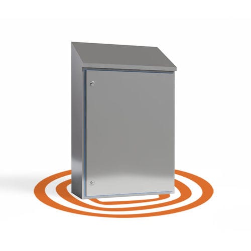 Electrical enclosure for hygienic applications - HE series - häwa GmbH - distribution / wall-mounted / stainless steel