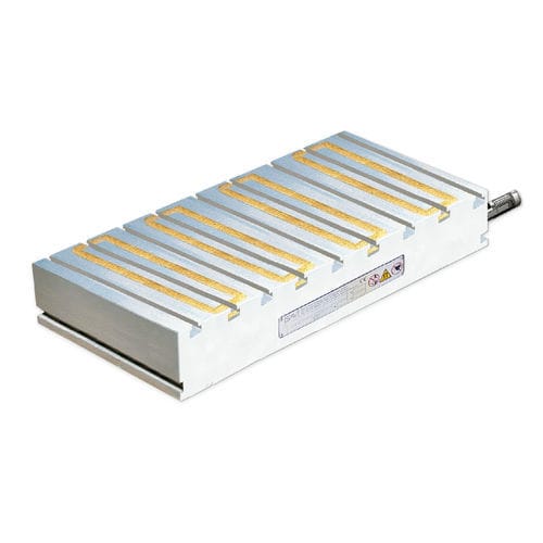 Electro-permanent magnetic chuck - 243.76 - SAV GmbH - rectangular / for milling
