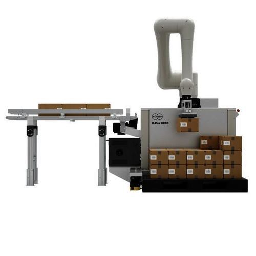 Robotized palletizer - K.Pak 820C - Körber Pharma - stand-alone / for the pharmaceutical industry / end-of-line