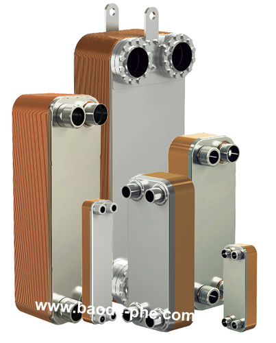 Brazed plate heat exchanger - BL Series - Baode heat exchanger co.,ltd - liquid/liquid / copper
