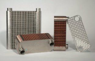 Brazed plate heat exchanger - Baode heat exchanger co.,ltd - liquid/liquid / copper