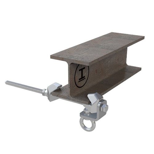 Stainless steel fall arrest anchor - ABS-Lock T - SafetyConcept s.a. - galvanised steel / for steel