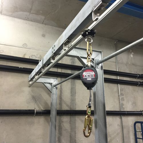 Horizontal lifeline - SafetyRail Classique H - SafetyConcept s.a. - fall-arrest / for working at height