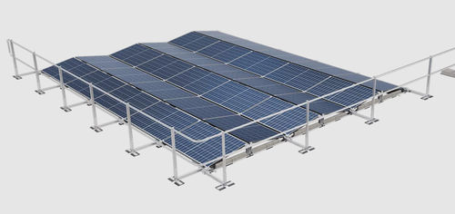 Aluminum railing - ABS-Solar Guard - SafetyConcept s.a.