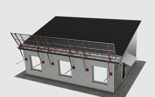 Temporary railing - Guard Pro - SafetyConcept s.a. - aluminum / for construction site