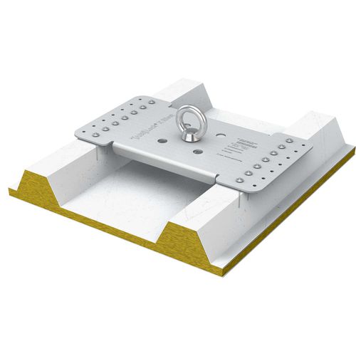 Stainless steel fall arrest anchor - ABS-Lock X-Rivet - SafetyConcept s.a. - for roof