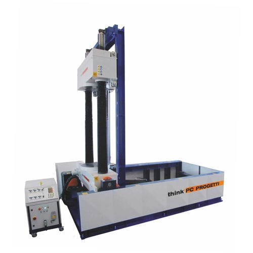 Flow test bench - BOR-2CV/600 - Think PC PROGETTI - PLC-controlled / valve / industrial