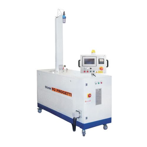 Test bench pressurization skid - SKA-250      - Think PC PROGETTI - with programmable logic controller (PLC) / valve