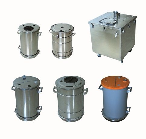 Fluidized hopper - Hangzhou color powder coating equipment ltd - for powder coating spray guns