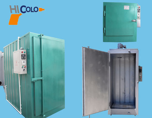 Truck-in oven - Hangzhou color powder coating equipment ltd - cabinet / drying / heat treatment