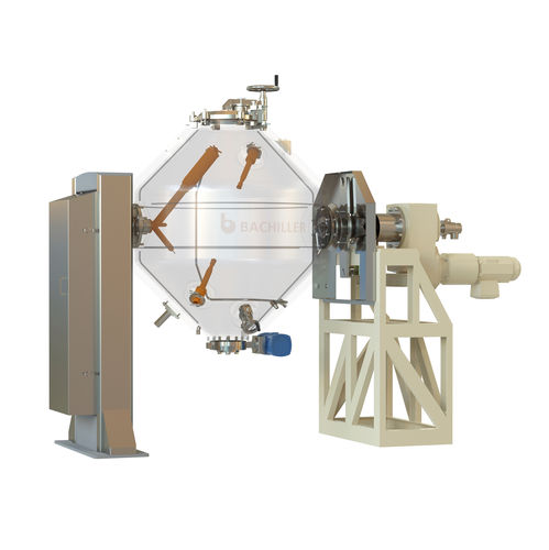 Biconical dryer - BICUUM - BACHILLER Mixing & Drying Technology - vacuum / rotary drum / rotary