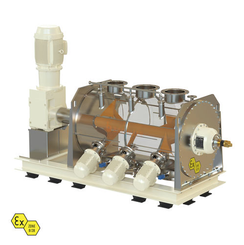 Plowshare mixer - TURBOMIX - BACHILLER Mixing & Drying Technology - batch / for solids / for the food industry