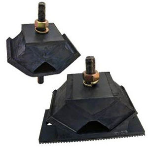 Rubber anti-vibration mount - V10Z45MKC0 / V10Z45MKC1 series - Advanced Antivibration Components - for heavy machinery / for compressors / threaded
