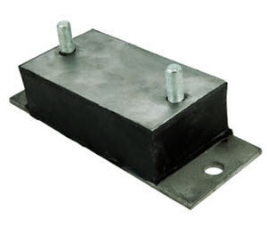 Rectangular anti-vibration mount - V10Z 6-520B - Advanced Antivibration Components - rubber