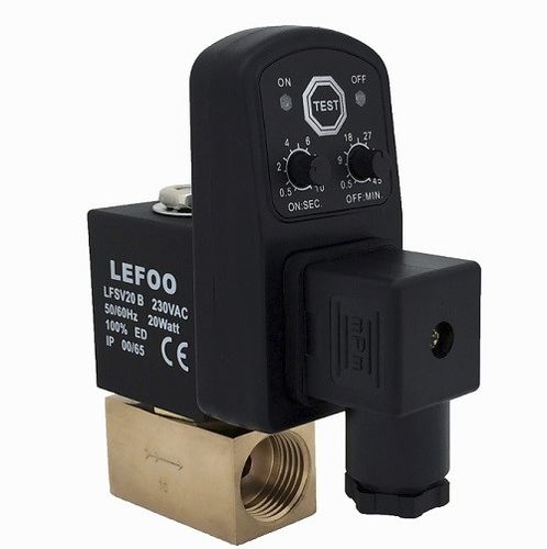 Direct-operated solenoid valve - LFSV20-B - ZHEJIANG LEFOO CONTROLS CO., LTD - 2-way / normally closed / for water