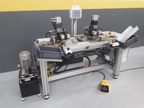 Hydraulic notching machine - SRM - Dinamica - Engenharia