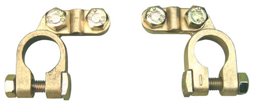 Screw-in battery terminal - IDEAL AUTOMOTIVE AND HOSE CLAMPS - non-insulated