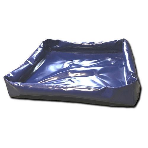 Flexible containment bund - BRSO 100AUTO - DIFOPE - multi-use / for trucks / polyester
