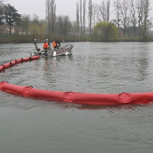 Oil anti-pollution boom - BARC 2055R - DIFOPE - floating
