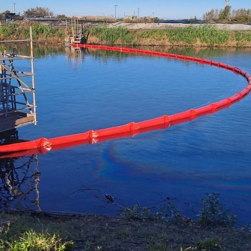 Oil anti-pollution boom - BARC 3055R - DIFOPE - floating