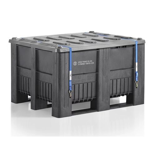 HDPE pallet box - BRP PL120 - DIFOPE - transport / hazardous materials / storage