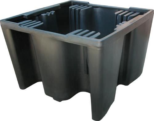 Cubitainer containment bund - 1100 l | BRPN 1CSC - DIFOPE - for IBC containers / in high-density polyethylene / HDPE