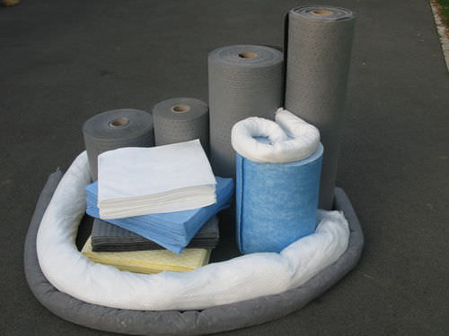 Pad absorbent - DIFOPE - roll / sock / oil