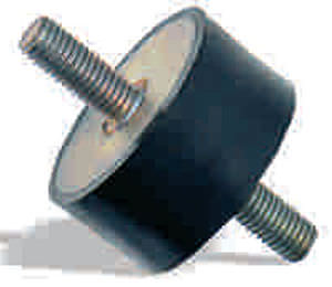Cylindrical anti-vibration mount - LTT-A series - LASPAR Dış Ticaret Satış Dağıtım ve Pazarlama AŞ. - rubber / type A