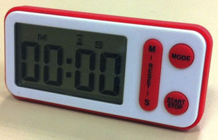 Digital timer - JRI - portable / with housing