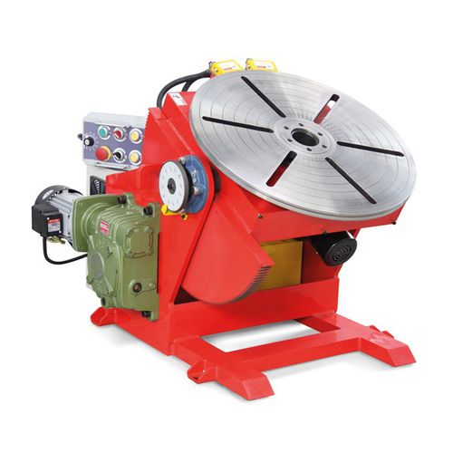 Motorized welding positioner - POS 750 - JAVAC - rotary