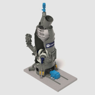 Vertical roller mill - ATOX® - FLSmidth MAAG® Gears and drives - compact / variable speed / large